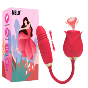 Vibrador con estimulador de clítoris y pezones