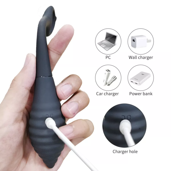 Vibrador anal con control remoto Toyz - Imagen 5