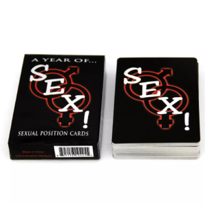 Juego de cartas posiciones toyz, inglés