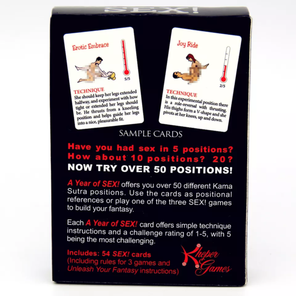 Juego de cartas sexual - Imagen 4