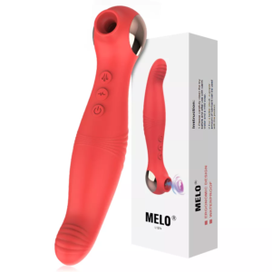 Vibrador con succionador de clítoris