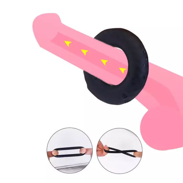 Anillo de silicona para el pene - Imagen 2