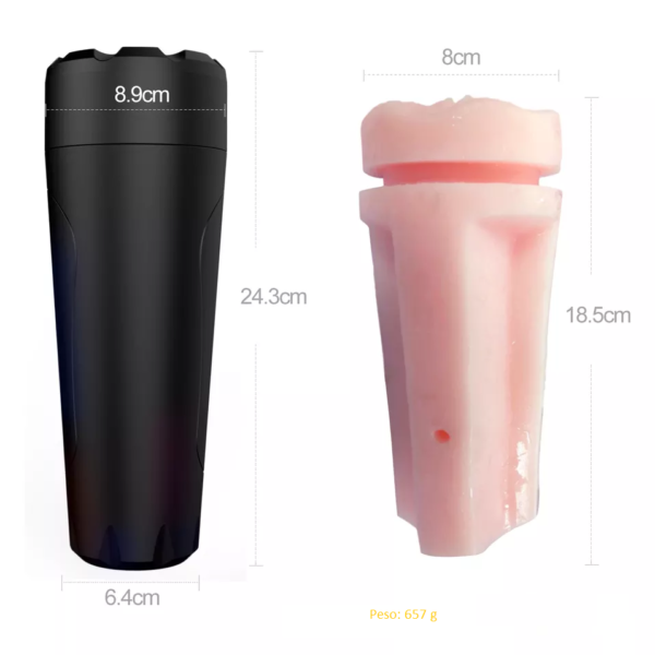 Masturbador en forma de vagina Toyz - Imagen 4